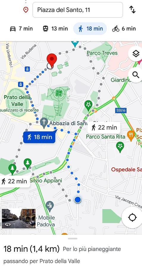 Casa Vicino Prato Della Valle Padova Ngoại thất bức ảnh